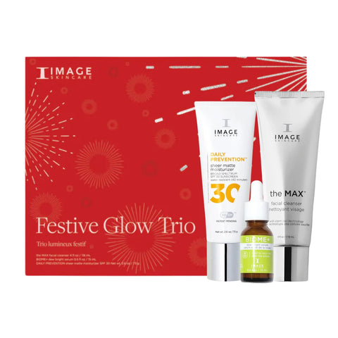 IMAGE skincare festive glow trio gift set