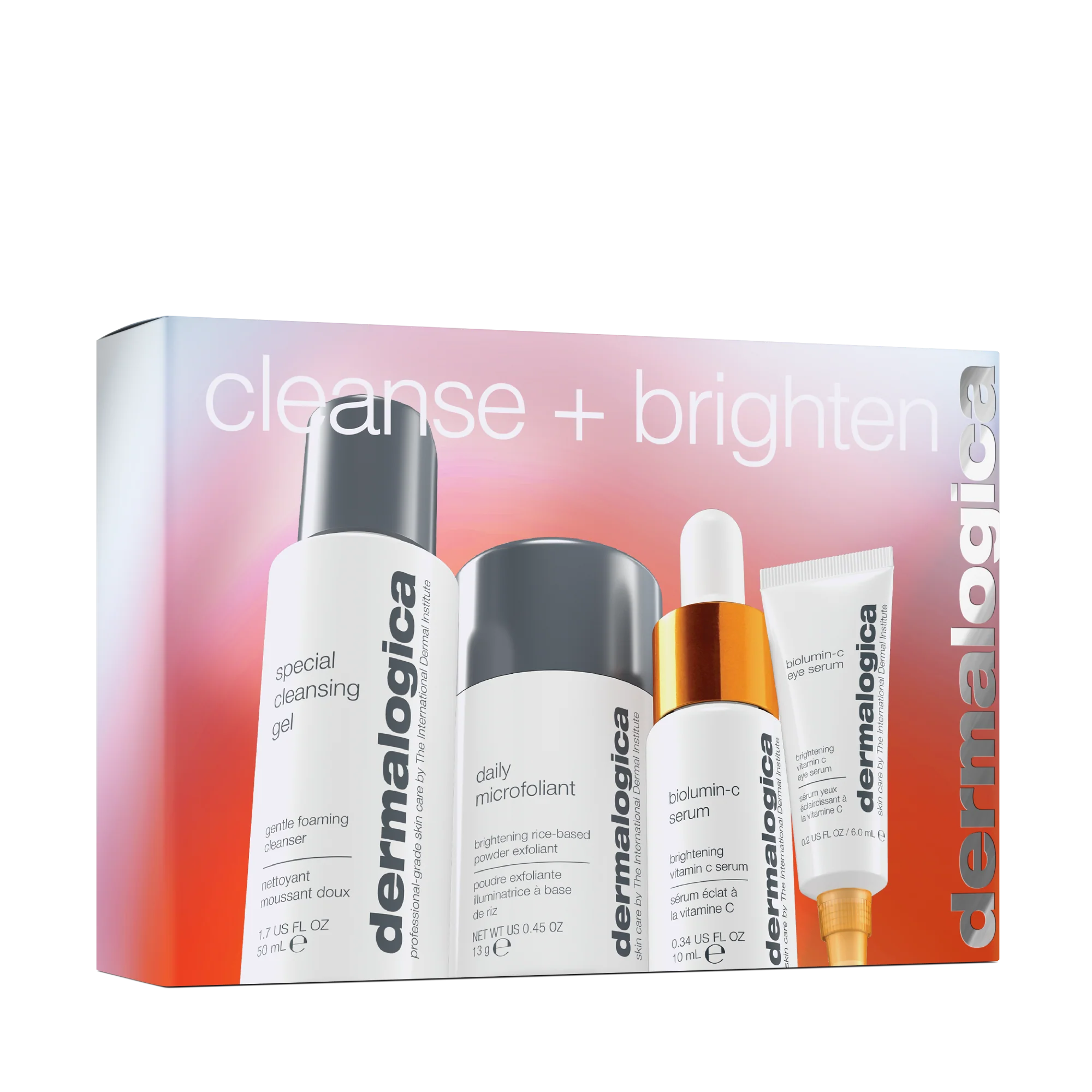 Cleanse and brighten gift set