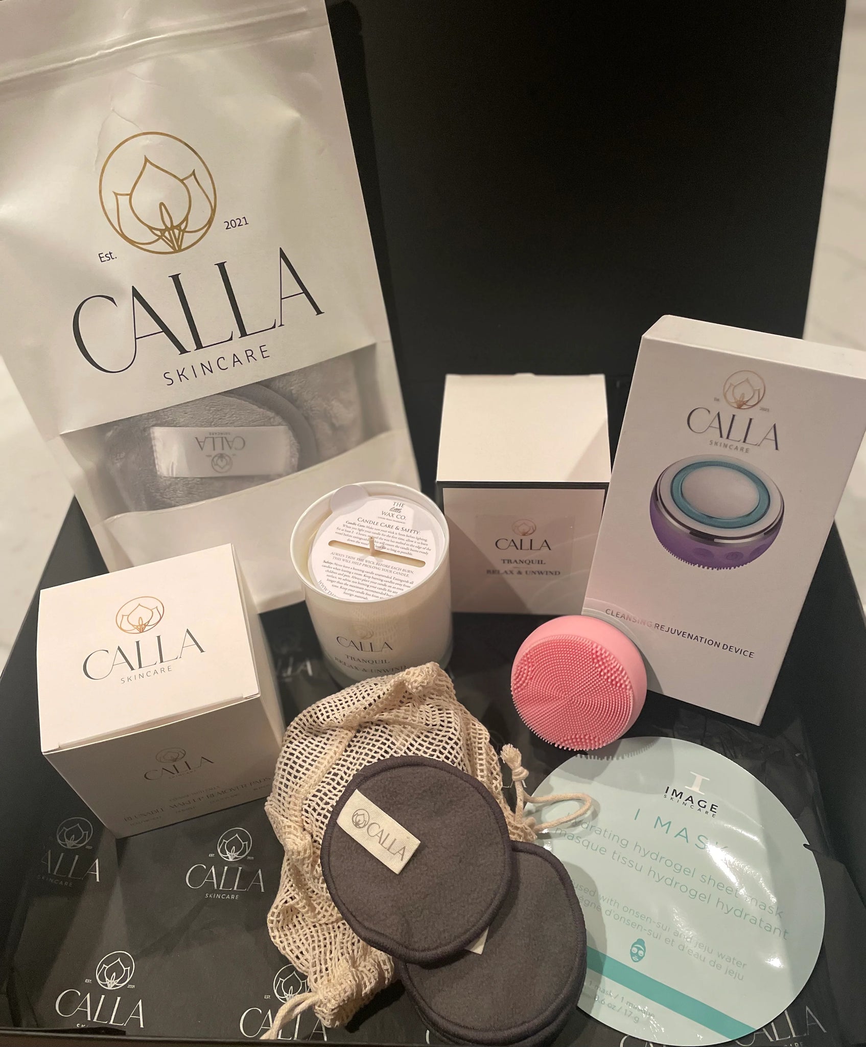 Calla skincare luxury gift set